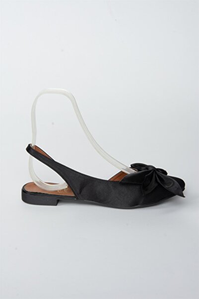 Fox Shoes Siyah Kadın Babet H726809004