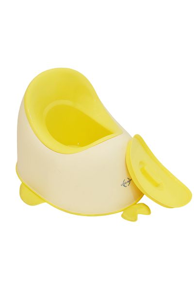 Generic Plastic baby potty with backrest and cover