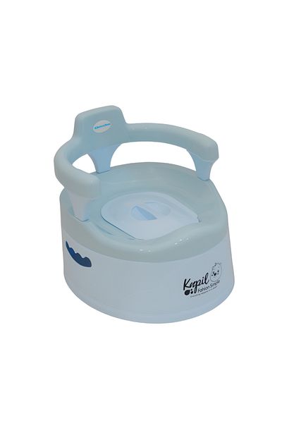 Generic Plastic baby potty with backrest and cover
