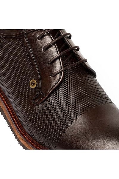 Greyder Pantofi clasici maro din piele naturală pentru bărbați 3k1ka75130
