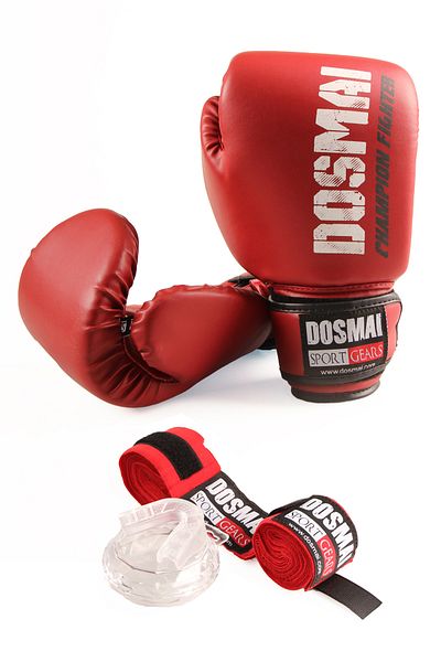 DO-SMAI Esquize Boxing Set - With Gloves, Teethers and Bandage Features