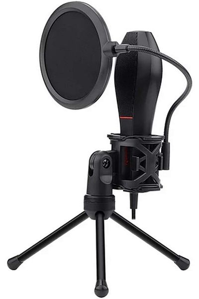 REDRAGON ميكروفون مكثف USB Quasar GM200 مع حامل ثلاثي القوائم