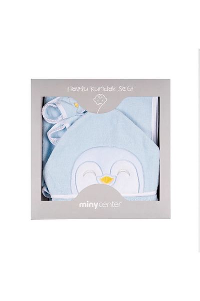 Miny Center Baby Boy Towel Set of 3