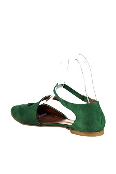 Fox Shoes Zöld női balerinák D 726016902