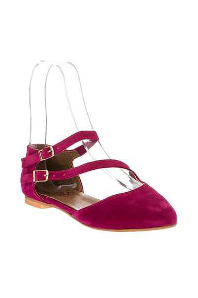 Fox Shoes Balerina de damă fucsia D 726016902