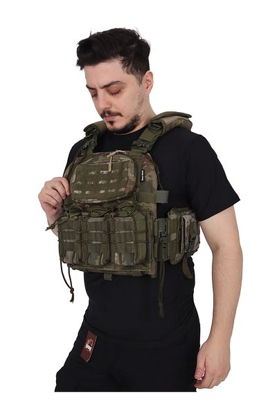 KORDAK سترة هجومية تكتيكية عسكرية - سترة Airsoft سريعة الجفاف