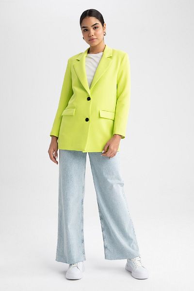 DeFacto Regular Fit Blazer Jacket Z8064az23sp