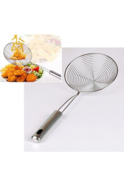 Genel Markalar Sermetsüsdünyası Çelik Lüx Paslanmaz Kızartma Kevgiri, Yağ Süz...