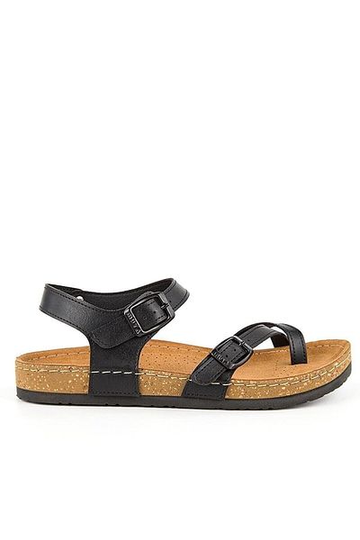 Muya A 1083940   New Season 2025 Women's Black Daily Sandals