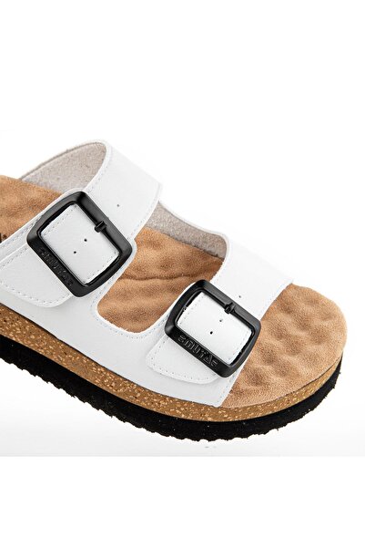 Muya A1083928 Γυναικείες παντόφλες με ανατομική σόλα με τακούνι