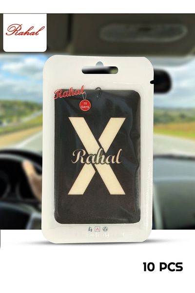 RAHAL Card Air Freshener 10 PCS for Car, Home, Office, Wardrobe Use – Long Lasting Fragrance