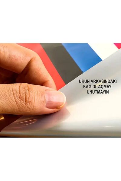 zafrakreklam Warehouse Front No Parking Sticker 50X35Cm Foil Printing Easy Application High Resolution