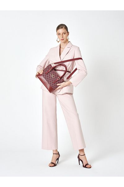 Pierre Cardin Geantă de umăr de damă roșu Claret 05po25y1991