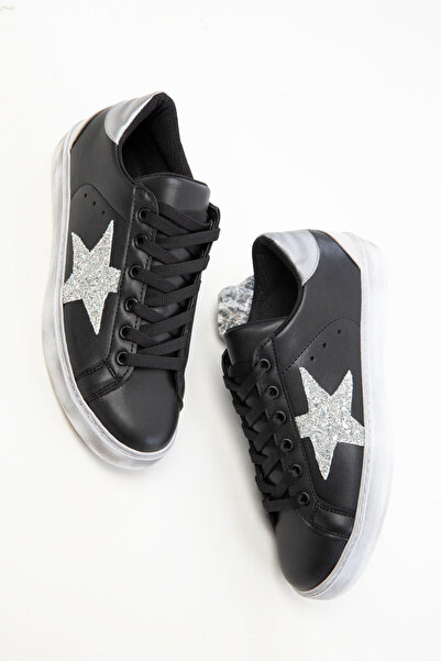 SOHO Siyah Kadın Sneaker 20464