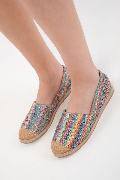 SOHO Multi Wicker Damen-Ballerinas 20450
