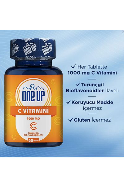 One Up Vitamin C 1000 Mg 60 Tablets