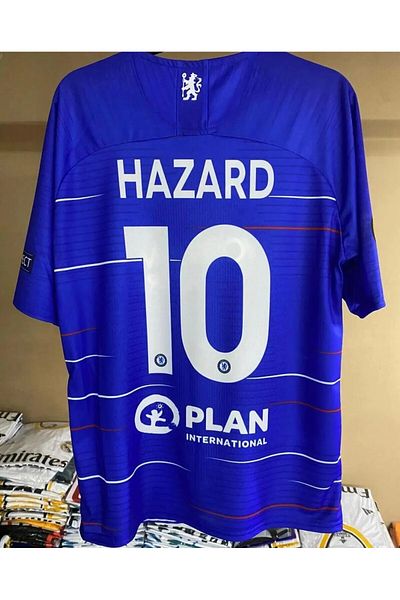 Lion Spor Eden H'azard 2020 Μπακού Φινάλες Τσέλσι Ποδοσφαιρική φανέλα ενηλίκων