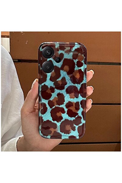 Pro Aksesuar Xiaomi Redmi Note 13 Pro Plus 5G Uyumlu Kılıf Lüx Leopar Desenli...