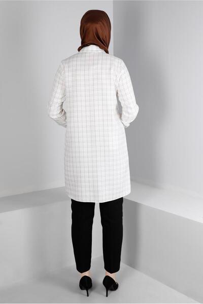 Alvina POCKET PLAID PATTERNED TUNIC 43455