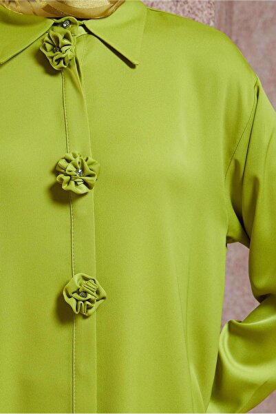 Alvina Satin Trousers Set - Model 44757