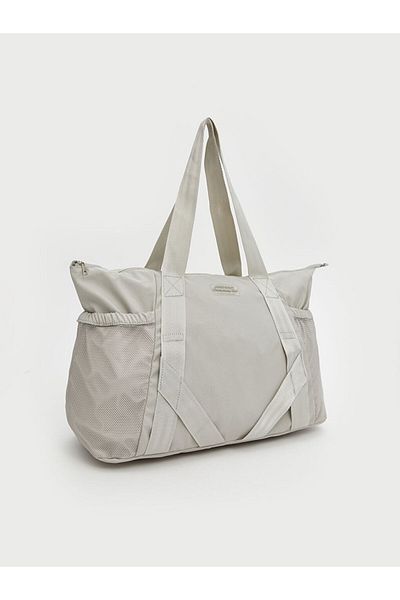 LC Waikiki Gray Zippered Women's Sports Bag