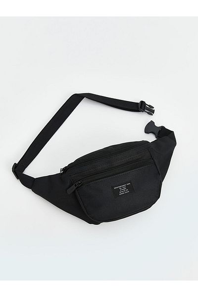 LC Waikiki Lcw Accessories Black Double Compartment Men's Chest Bag