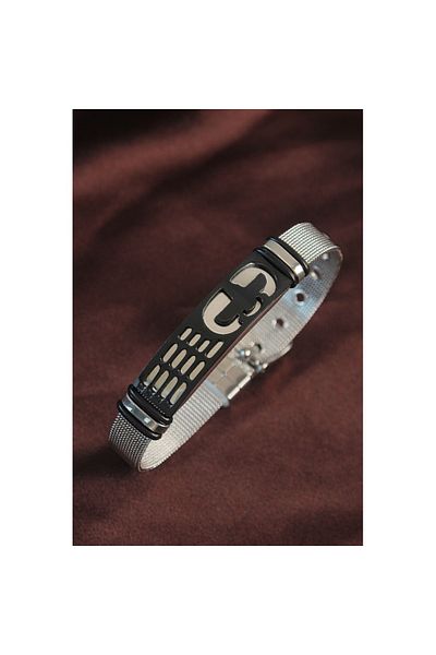 Skygo Black 316L Steel - Ancient Egyptian Eagle Adjustable Bracelet TJ-EB3661