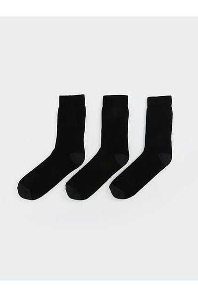 LC Waikiki Lcw Accessories Black Thermal Men's Socks 3-Piece