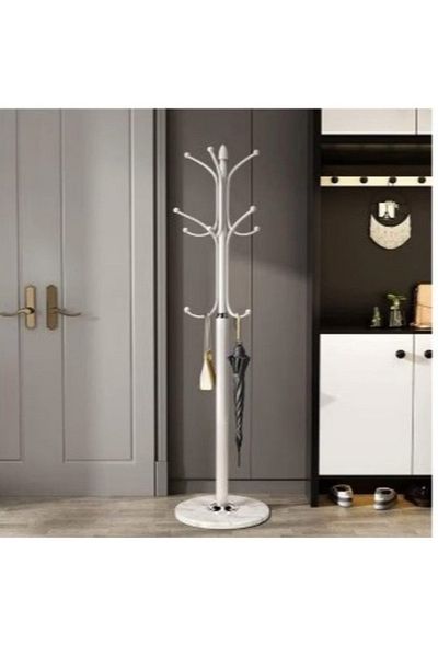 smart home metal clothes hangers and hangers equipped with hooks , a metal clothes rack, 179 cm high