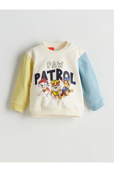 LC Waikiki Paw Patrol Printed Baby Boy Sweatshirt