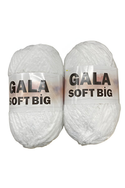 Gala Soft Big Velvet Hand Knitting Yarn Set of 2 500 Gr