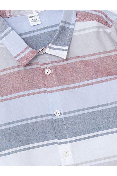 LC Waikiki Cotton Striped Boy's Shirt