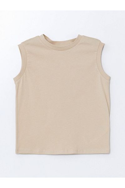 LC Waikiki New Season Crew Neck Basic Baby Boy Undershirt 2-Piece - S5J796Z1