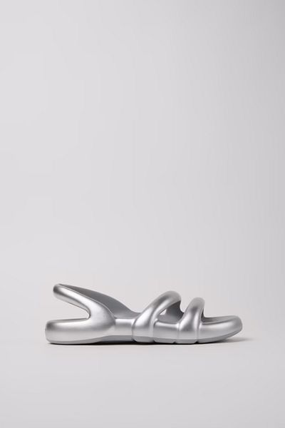 CAMPER Women's Kobarah Flat Sandals - Gray