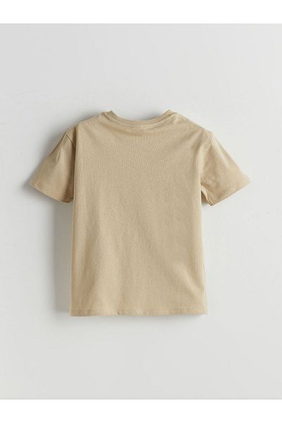 LC Waikiki New Season Crew Neck Printed Boy's T-Shirt - S5Kf70Z1