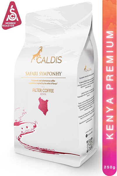 Caldis ®   سفاري سيمفوني ™   250 جرام قهوة كينيا محلية التصفية