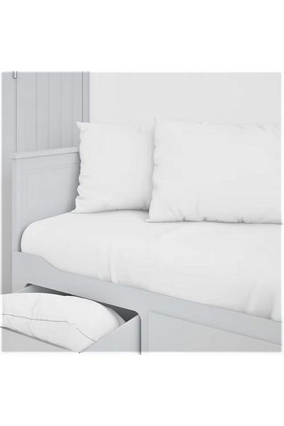 Kotonia Home Kotonia Home Hotel single bed sheet, Ranforce 100% cotton, white 150 x 240 cm