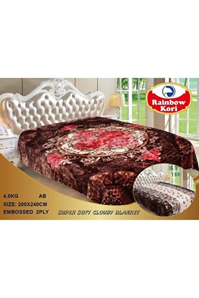 smart home Luxury Double-Sided Winter Blanket - Soft, Silky, Double-Layer Bed Blanket - 4 kg - 200 x 240 cm