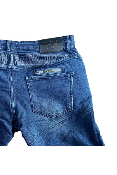 Road Life Luna Blu Kevlar Motosiklet Pantolonu