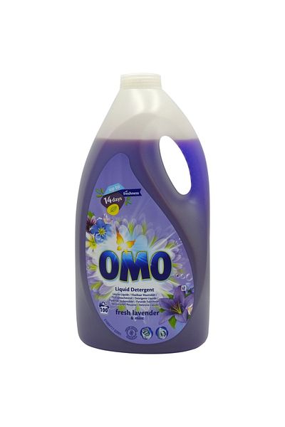 Omo LIQUID DETERGENT 5L LAVENDER MINT 100 WASHES
