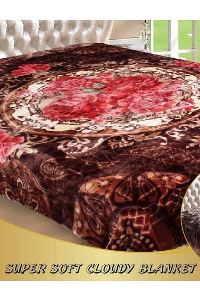 smart home Luxury Double-Sided Winter Blanket - Soft, Silky, Double-Layer Bed Blanket - 4 kg - 200 x 240 cm