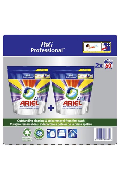 Ariel CAPSULA DETERGENT 2X60BUC ALLIN1 CULOARE