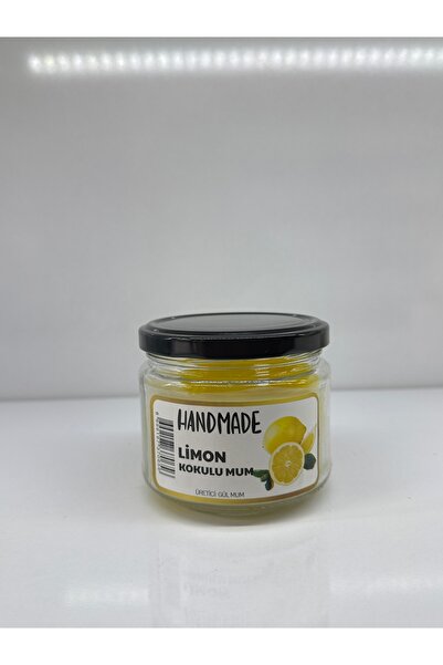 Gül Mum MAGNOLYA MUM LİMON KOKULU