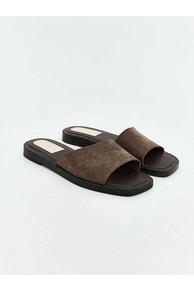 LC Waikiki New Season Suede Look Women's Slippers - S5Jh77Z8