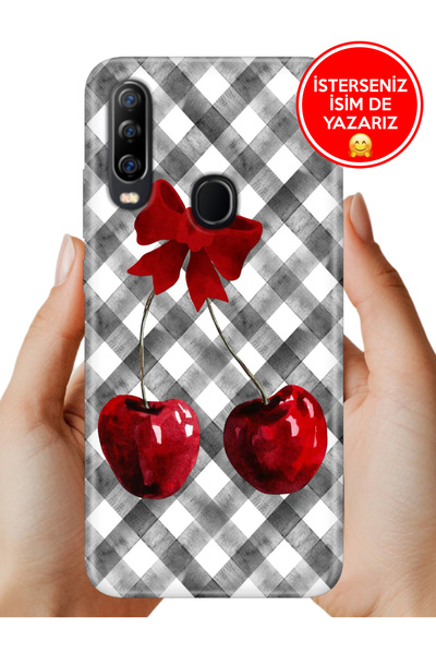 General Mobile GM 20 Pro G501 Kılıf Baskılı Yerli Üretim Kapak Silikon Kiraz ...
