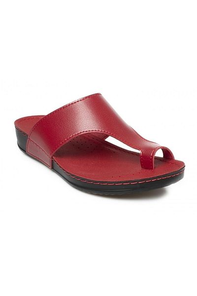 Muya Anatomical Sole Flip Flops Women's Slippers Red a 4519221