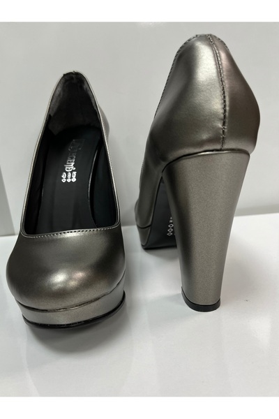 Mimoza KADIN TOPUKLU STİLETTO PLATFORM BAKIR RENK