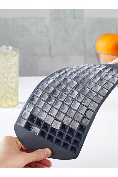 MappleHome 96 Bölmeli Minik Piramit Şekilli Silikon Buz Kalıbı Mini Buz Kalıbı