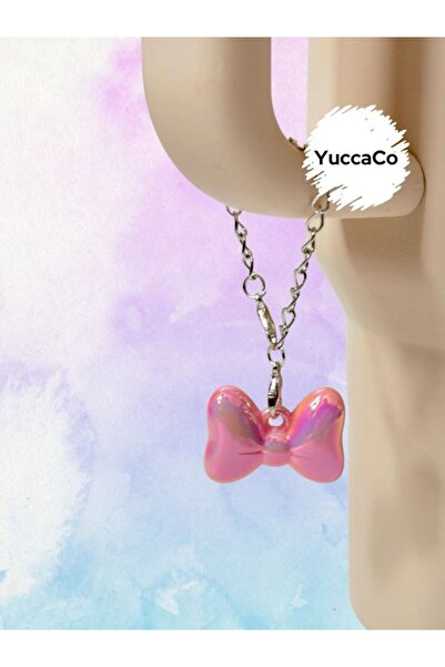 YuccaCo Accessorize Your Life Bow Thermos Ornament / Ribbon Thermos Charm / B...