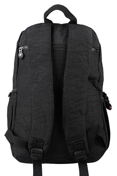 DUOMİNO Fcstore Crinkle Fabric Водоустойчива Голяма Раница/Чанта за Лаптоп Черен Клинкер, Училищна Чанта